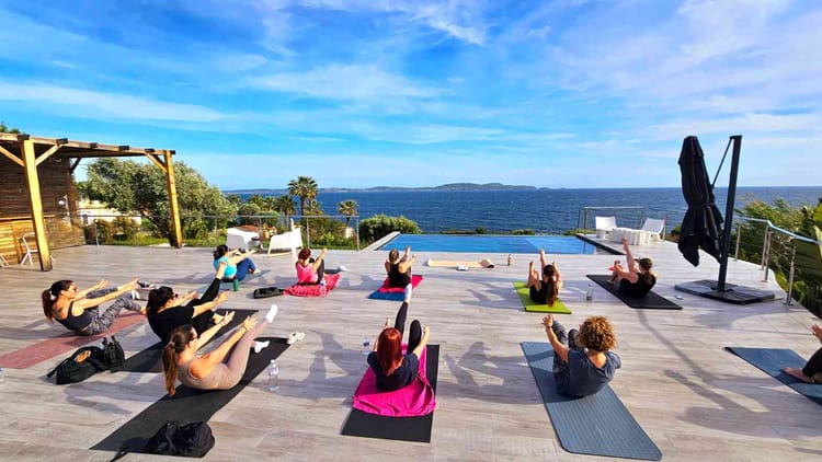 Cours de Pilates et Pilates sur paddle à Hyères