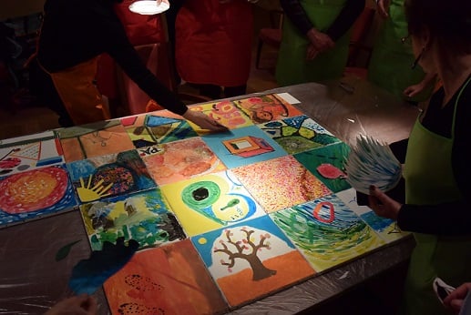 Atelier peinture dans Paris - Team building - EVJF