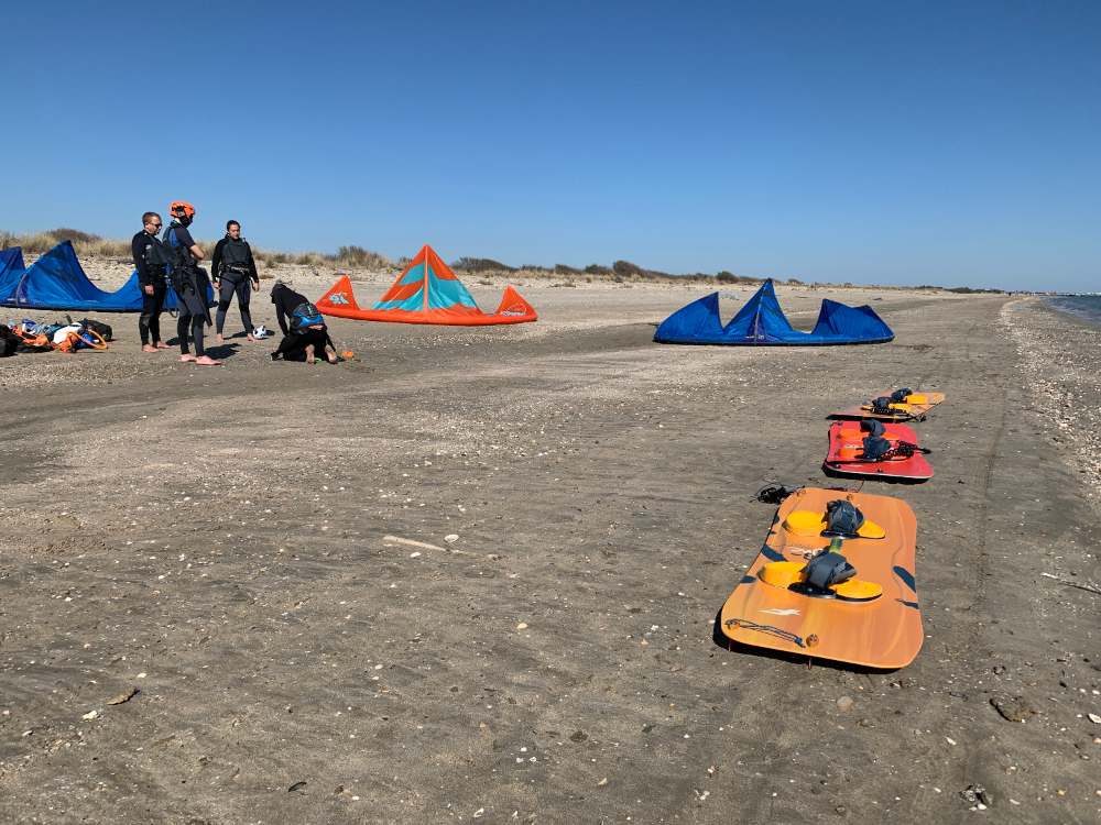 Cours de kitesurf près de Montpellier