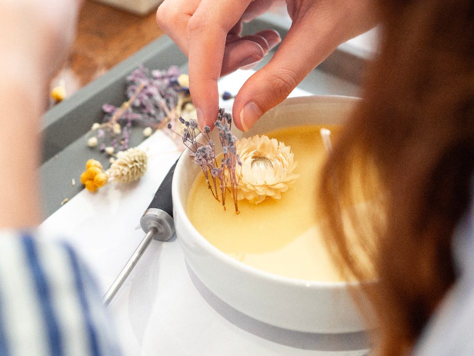 Atelier fabrication de bougies à Paris