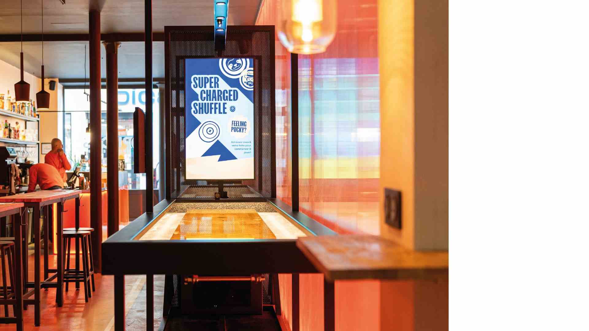 Shuffleboard - Team Building dans le centre de Paris 