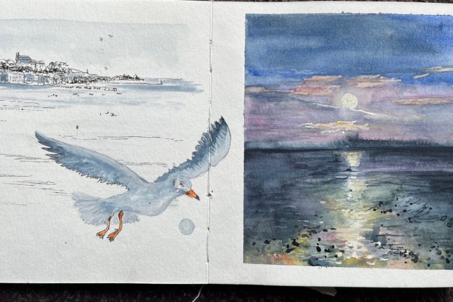 Stage Aquarelle & Carnet de Voyage près de Marseille
