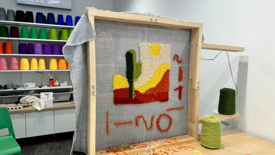 Atelier de tufting à Nice