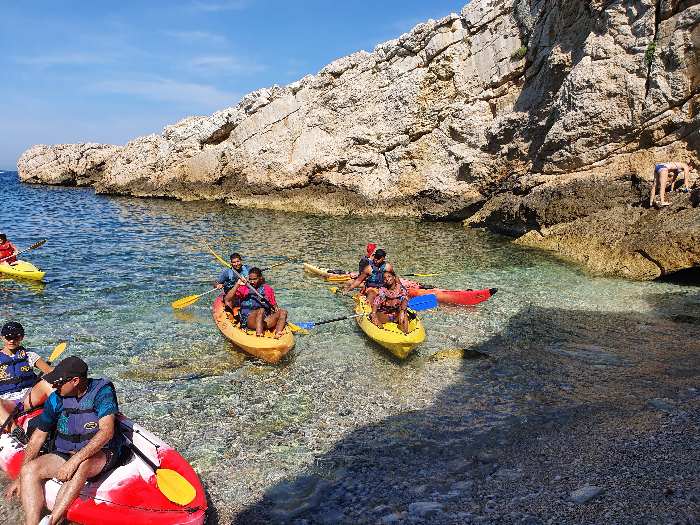 Randonnée kayak à Marseille