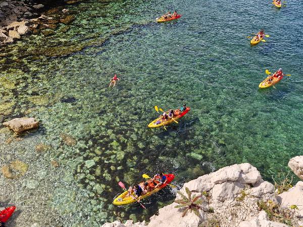 Randonnée kayak à Marseille