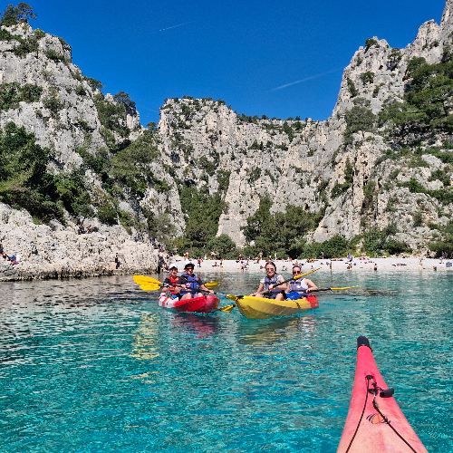 Randonnée kayak à Marseille