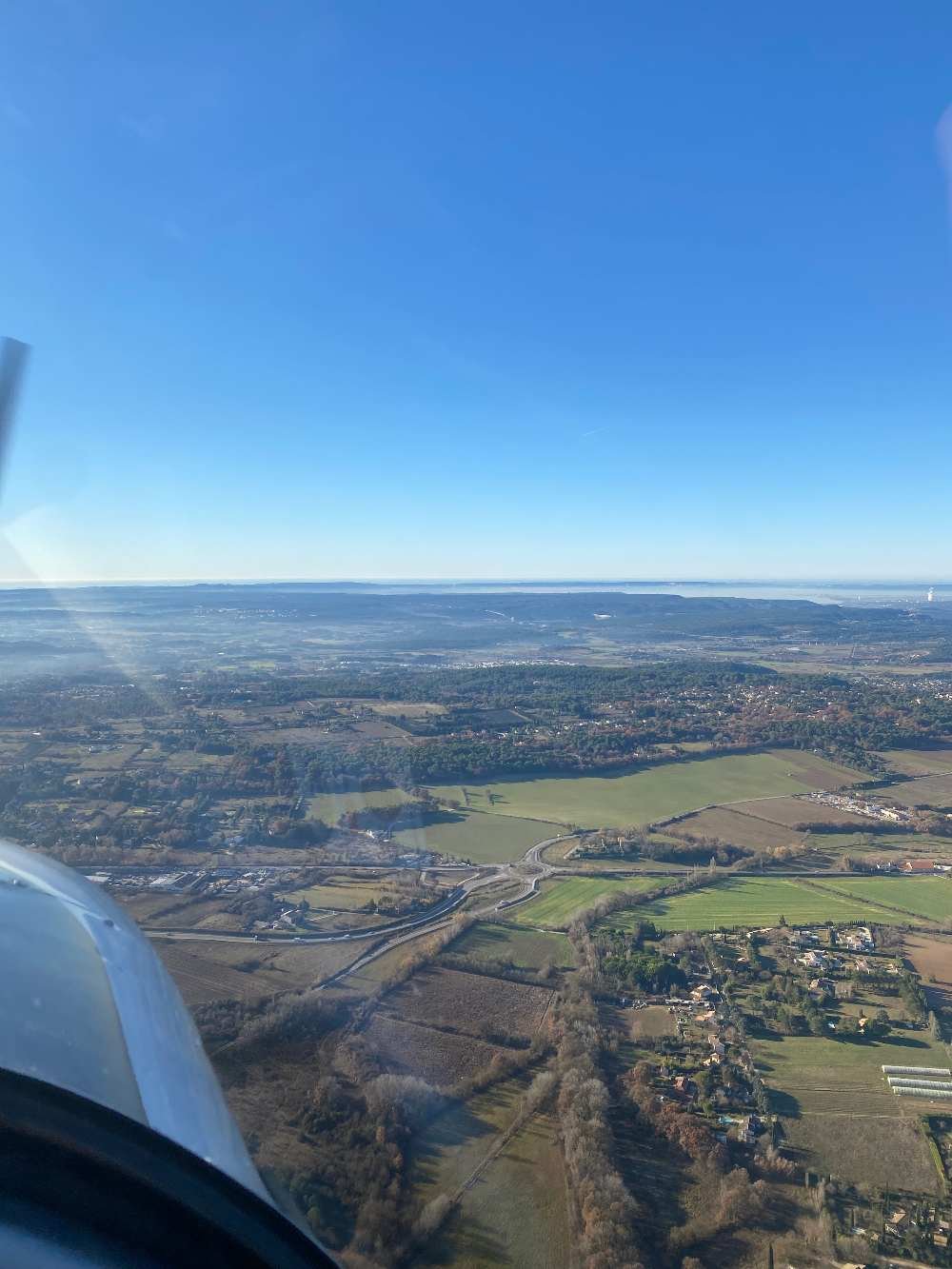 Baptême d'avion ulm à Grenoble