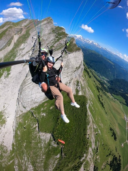 Vol en Parapente à La Clusaz