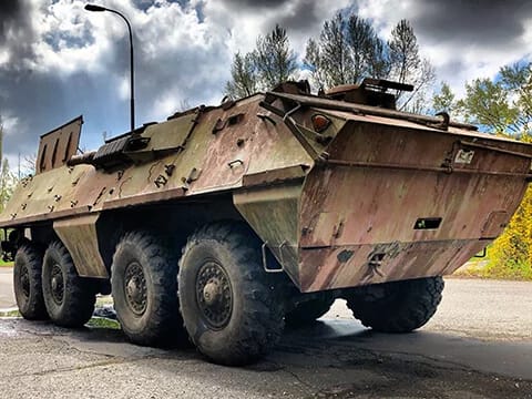Tour en Tank à Bratislava - Spécial EVG