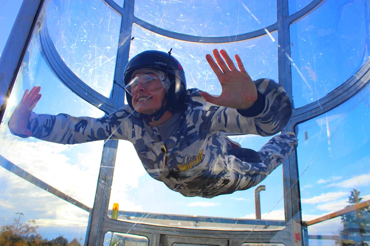 Simulateur de chute libre à Montpellier 