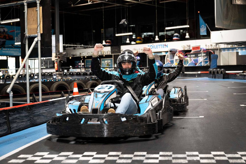 Grand prix de karting à Amsterdam