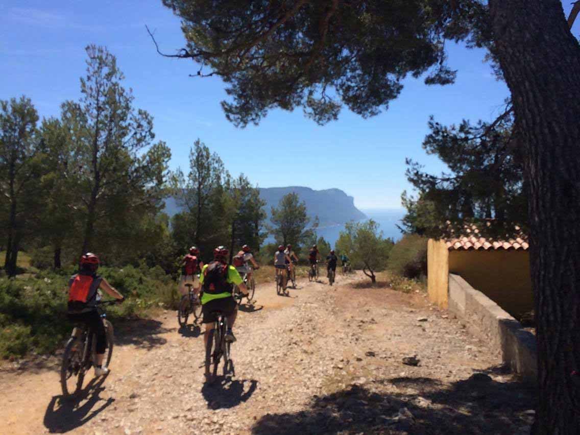 Balade publique en VTT électrique - Calanques de Cassis