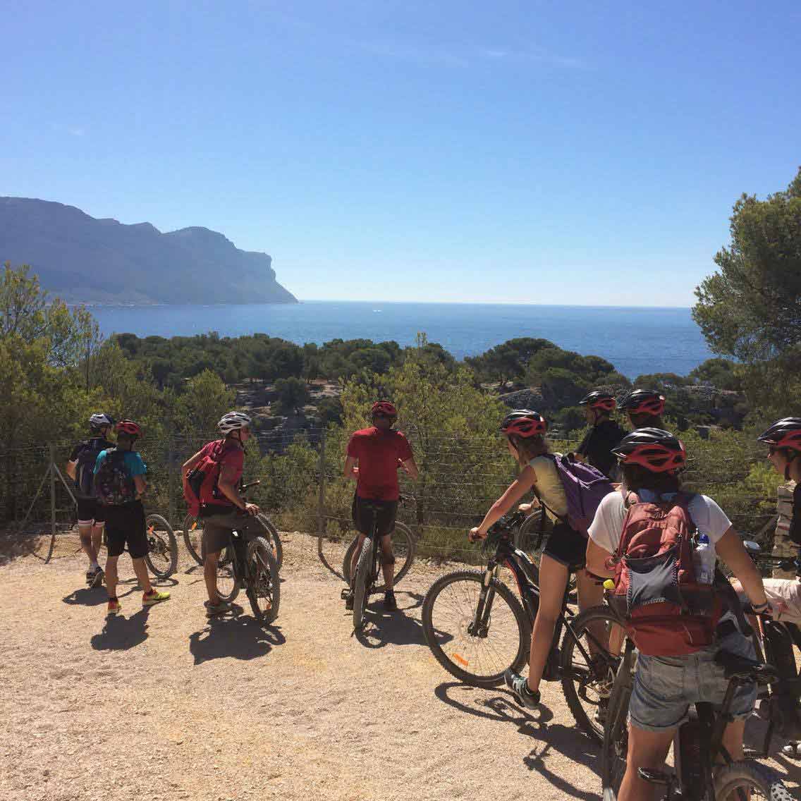 Balade publique en VTT électrique - Calanques de Cassis
