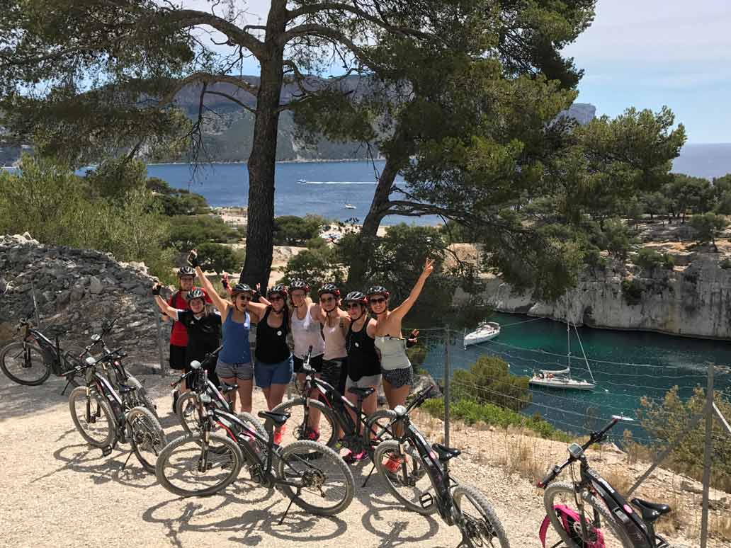 Balade publique en VTT électrique - Calanques de Cassis