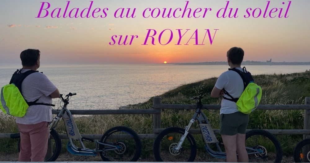 Balade en trottinette électrique tout terrain à Royan