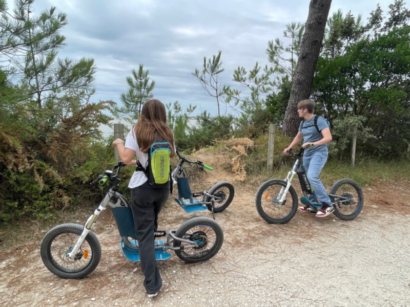 Balade en trottinette électrique tout terrain à Royan