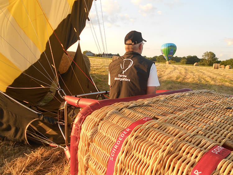 Vol en montgolfière à La Chartre sur le Loir