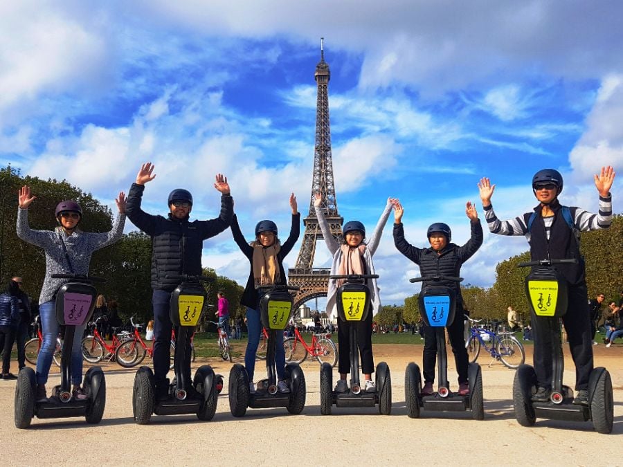 Visite parisienne en Segway : Les incontournables