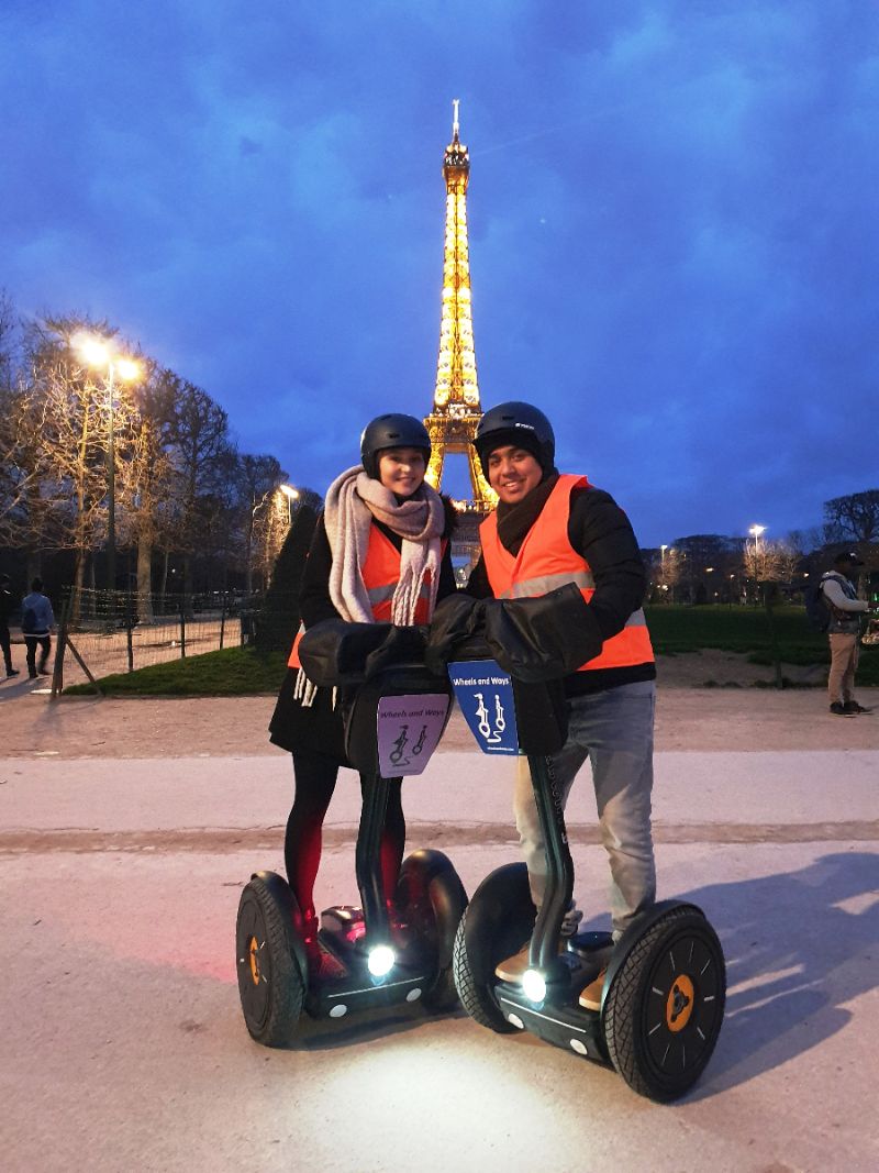 Visite parisienne en Segway : Les incontournables