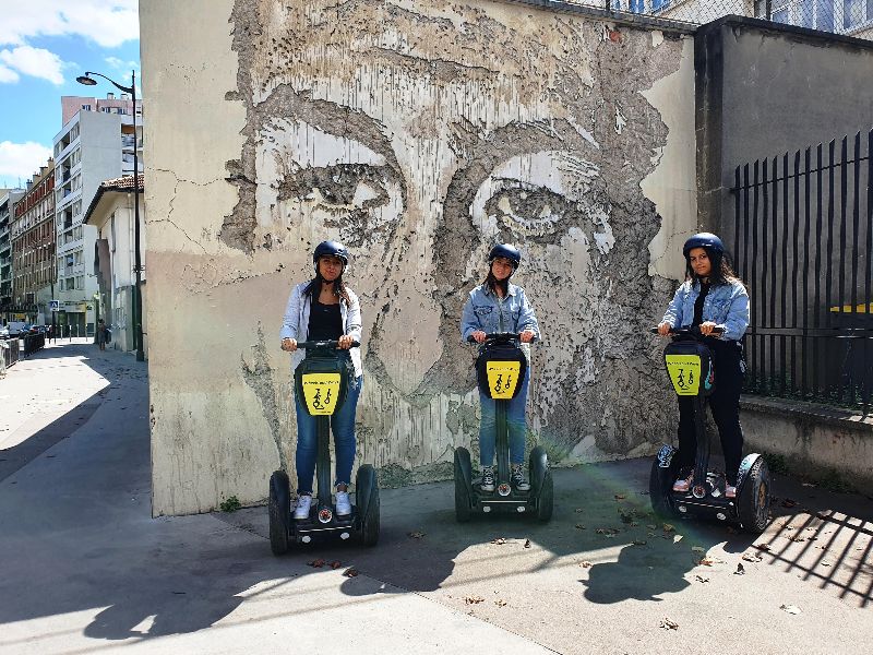 Visite "Street Art" en Segway du 13e Arrondissement de Paris