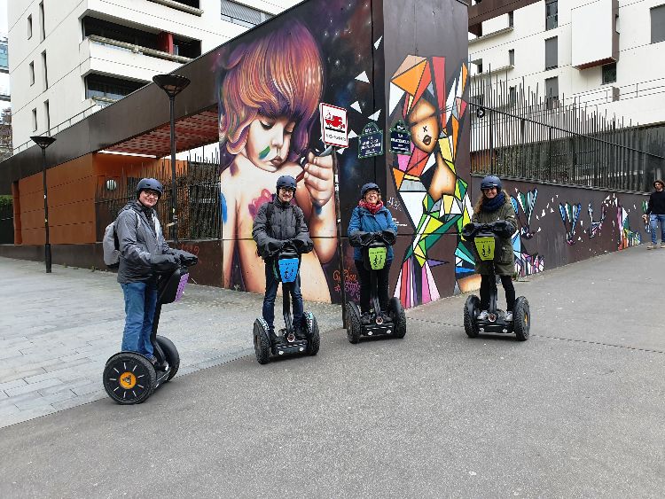 Visite "Street Art" en Segway du 13e Arrondissement de Paris