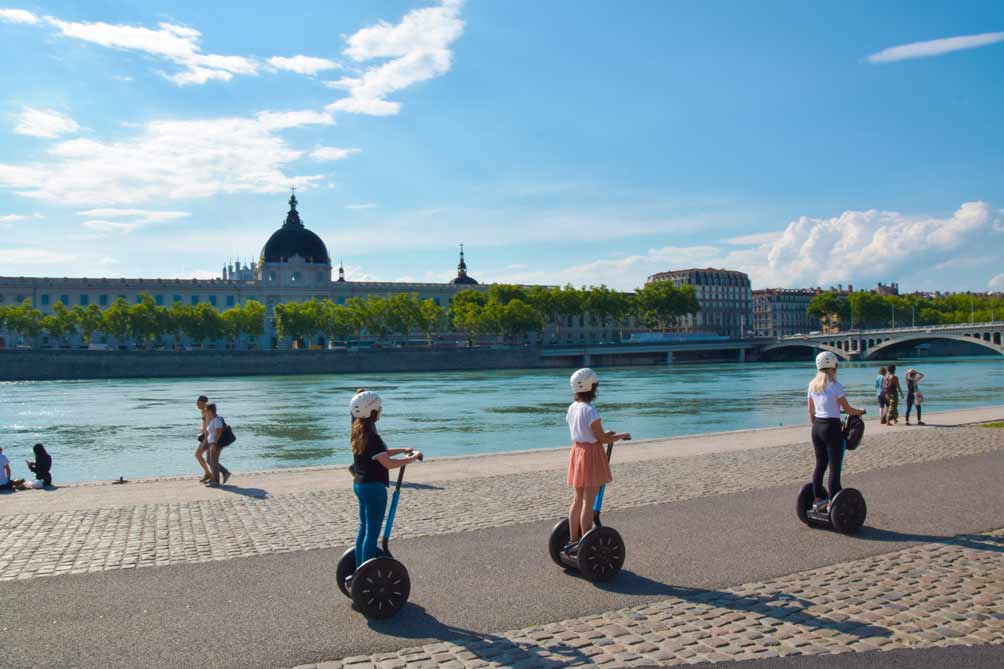 Visite guidée et balade de Lyon en Segway