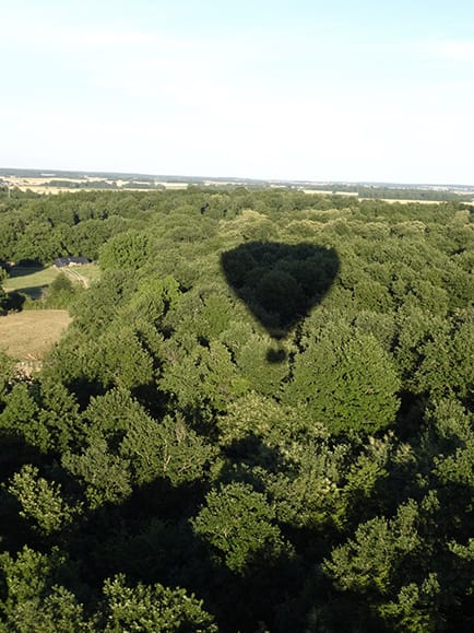 Vol en montgolfière à La Chartre sur le Loir