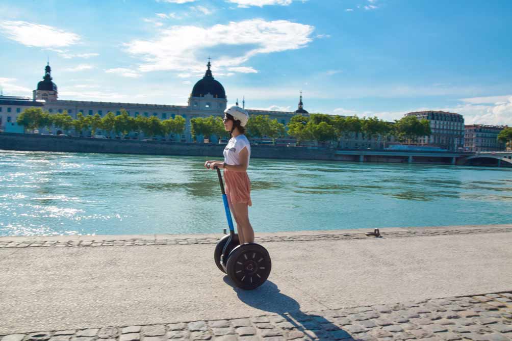 Visite guidée et balade de Lyon en Segway