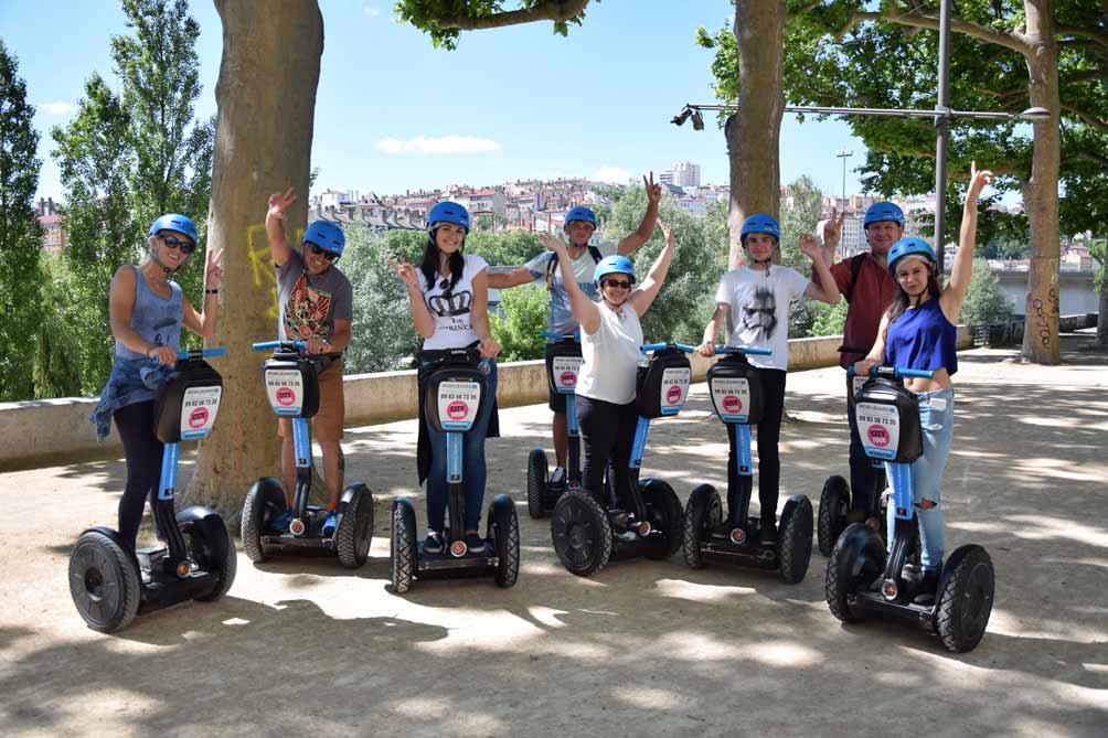 Visite guidée et balade de Lyon en Segway
