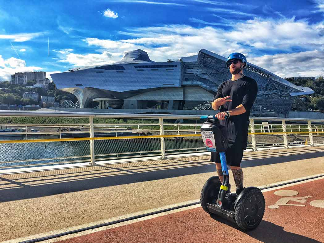 Visite guidée et balade de Lyon en Segway