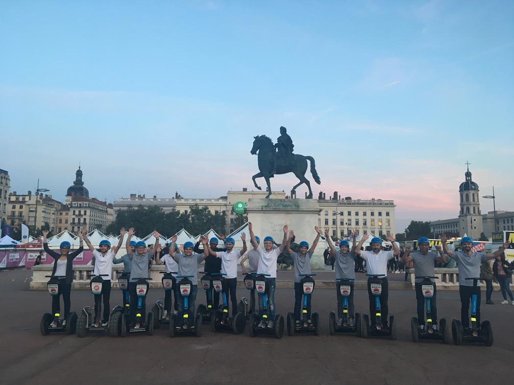 Visite guidée et balade de Lyon en Segway