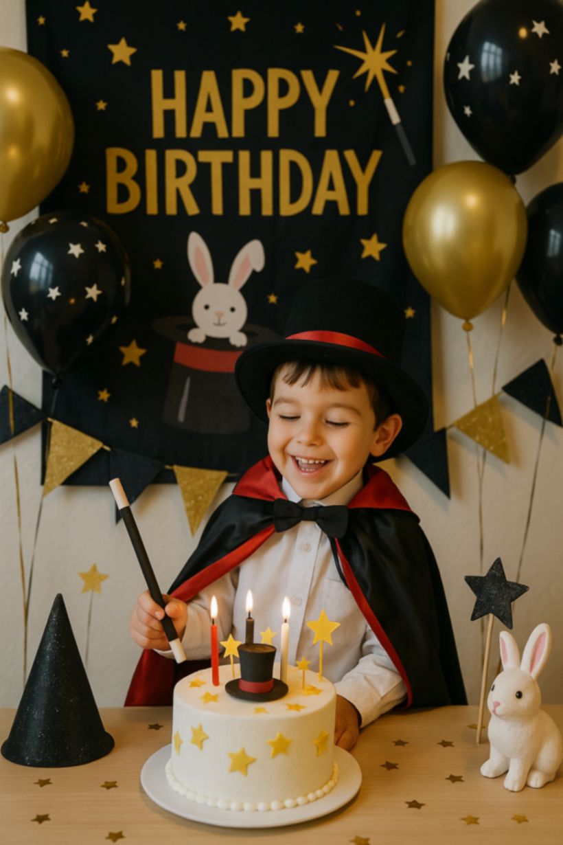 Anniversaire enfant - Thème Magie - La Rochelle