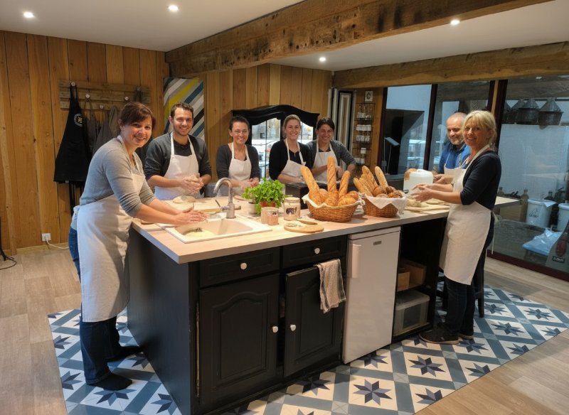 Atelier du levain au pain à Sainte Croix du Mont