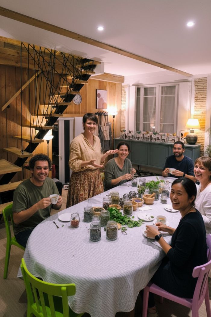 Atelier éveil à l'art des tisanes à Sainte Croix du Mont