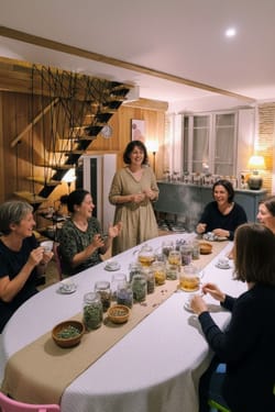 Atelier éveil à l'art des tisanes à Sainte Croix du Mont