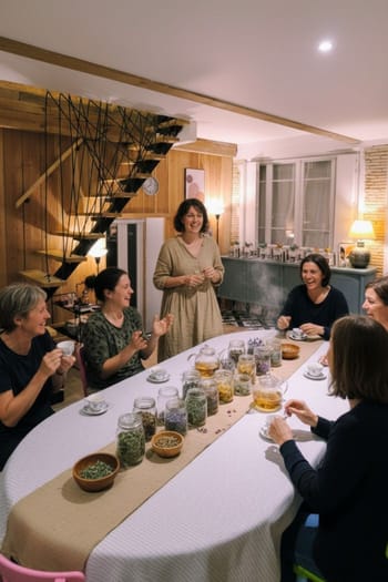 Atelier éveil à l'art des tisanes à Sainte Croix du Mont