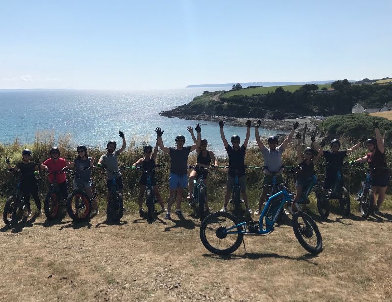 Balade insolite en trottinette électrique tout terrain à Carnac et Erdeven