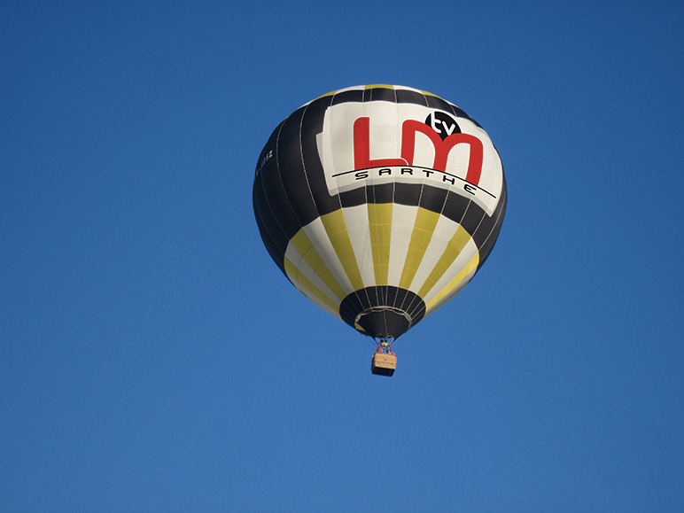 Vol en Montgolfière Sarthe à Sillé le Guillaume