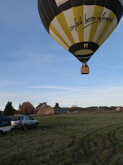 Vol en Montgolfière Sarthe à Sillé le Guillaume