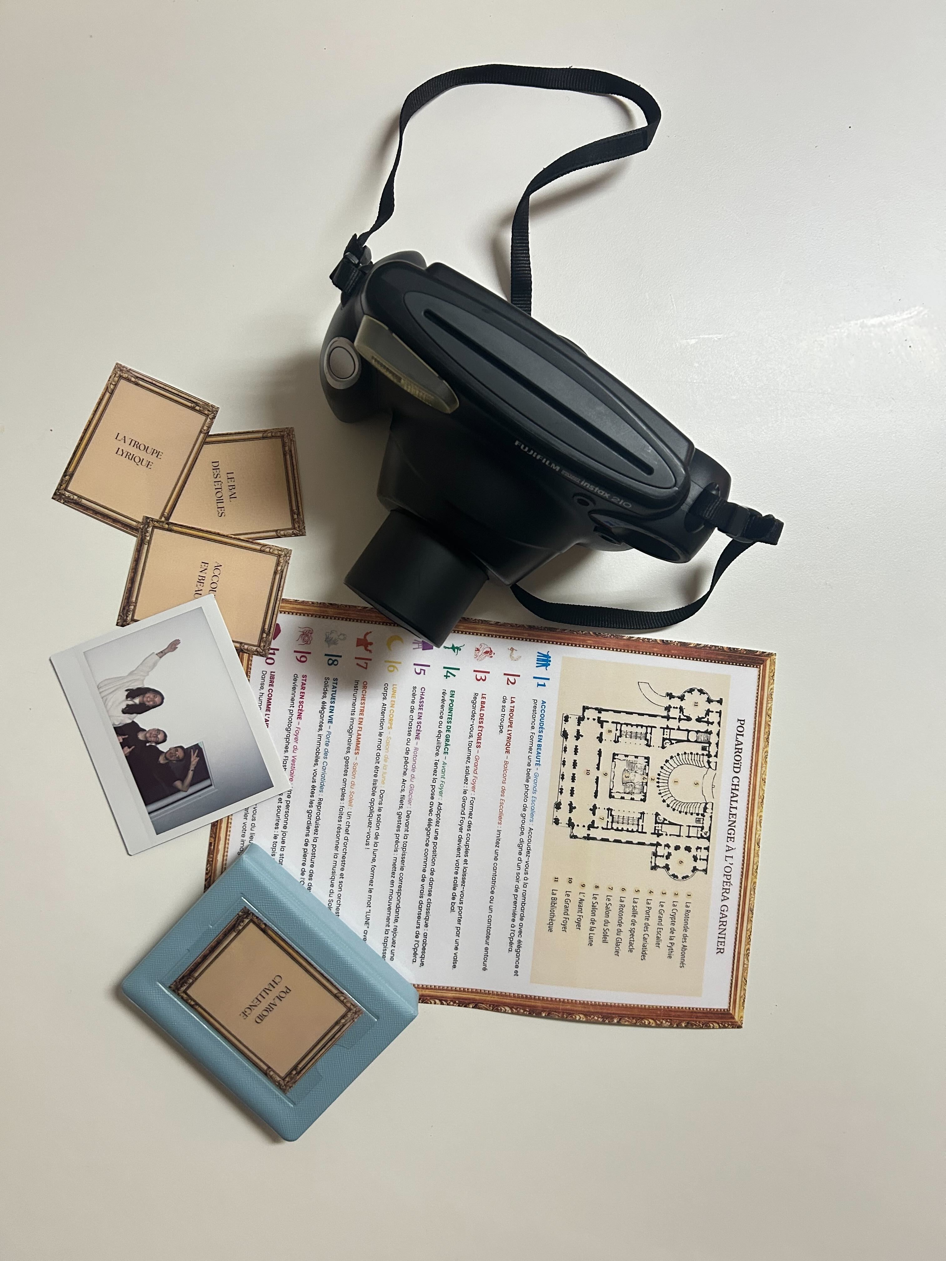 Polaroïd challenge - Défi photos à l'Opéra Garnier
