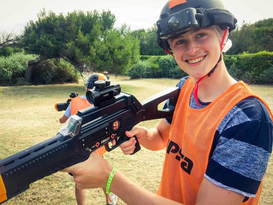 Laser Game à domicile autour de Perpignan