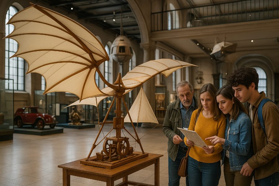 Anniversaire enfant - Enquête au musée des Arts et Métiers