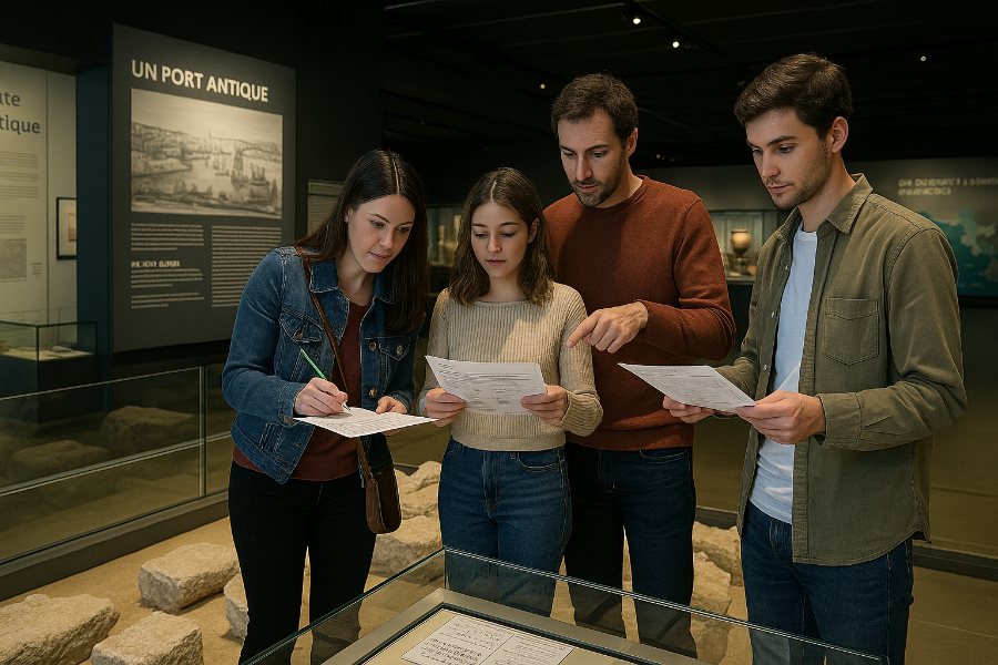 Chasse aux œuvres au Musée d’Histoire de Marseille