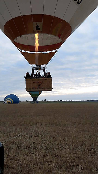 Vol en Montgolfière Sarthe à Sillé le Guillaume