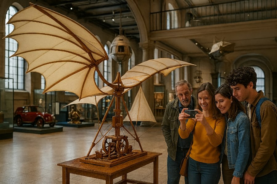 Polaroïd challenge - Défi photos au musée des Arts et Métiers