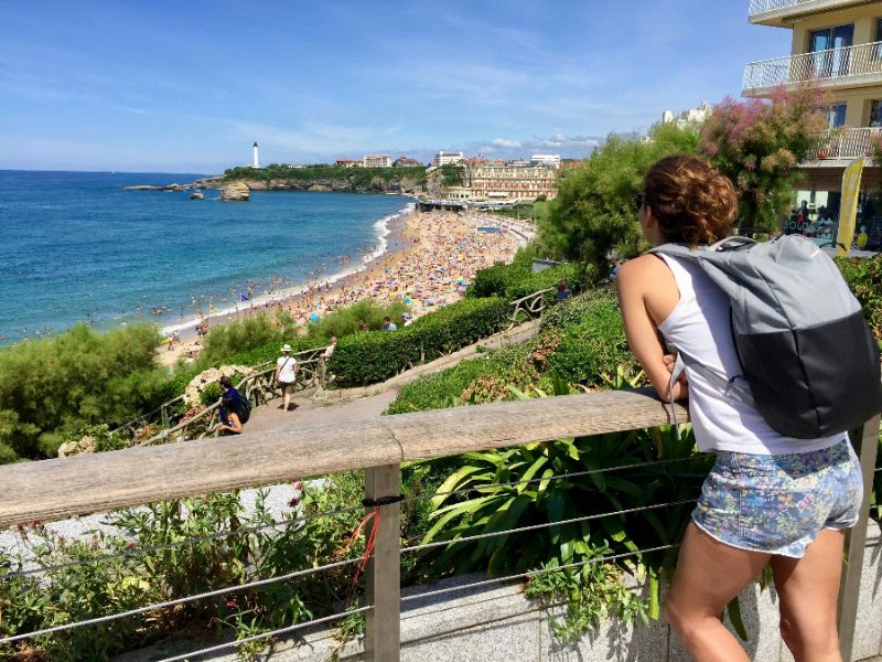 Polaroïd challenge - Défi photos à Biarritz