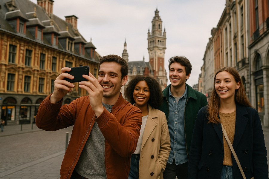Polaroïd challenge - Défi photos à Lille