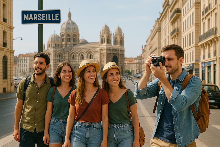 Polaroïd challenge - Défi photos à Marseille