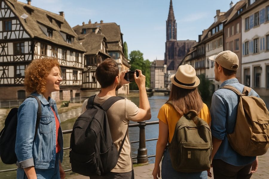 Polaroïd challenge - Défi photos à Strasbourg