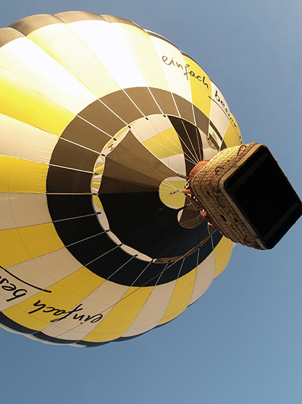 Vol en Montgolfière Sarthe à Sillé le Guillaume